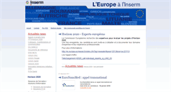 Desktop Screenshot of dircom.inserm.fr