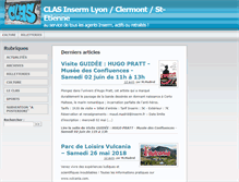 Tablet Screenshot of clas.lyon.inserm.fr