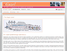 Tablet Screenshot of gazel.inserm.fr