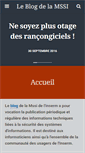 Mobile Screenshot of mssi.inserm.fr