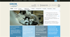 Desktop Screenshot of crcm.marseille.inserm.fr