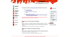 Desktop Screenshot of eva2.inserm.fr