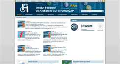 Desktop Screenshot of ifr-handicap.inserm.fr