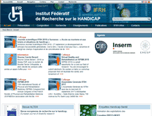 Tablet Screenshot of ifr-handicap.inserm.fr